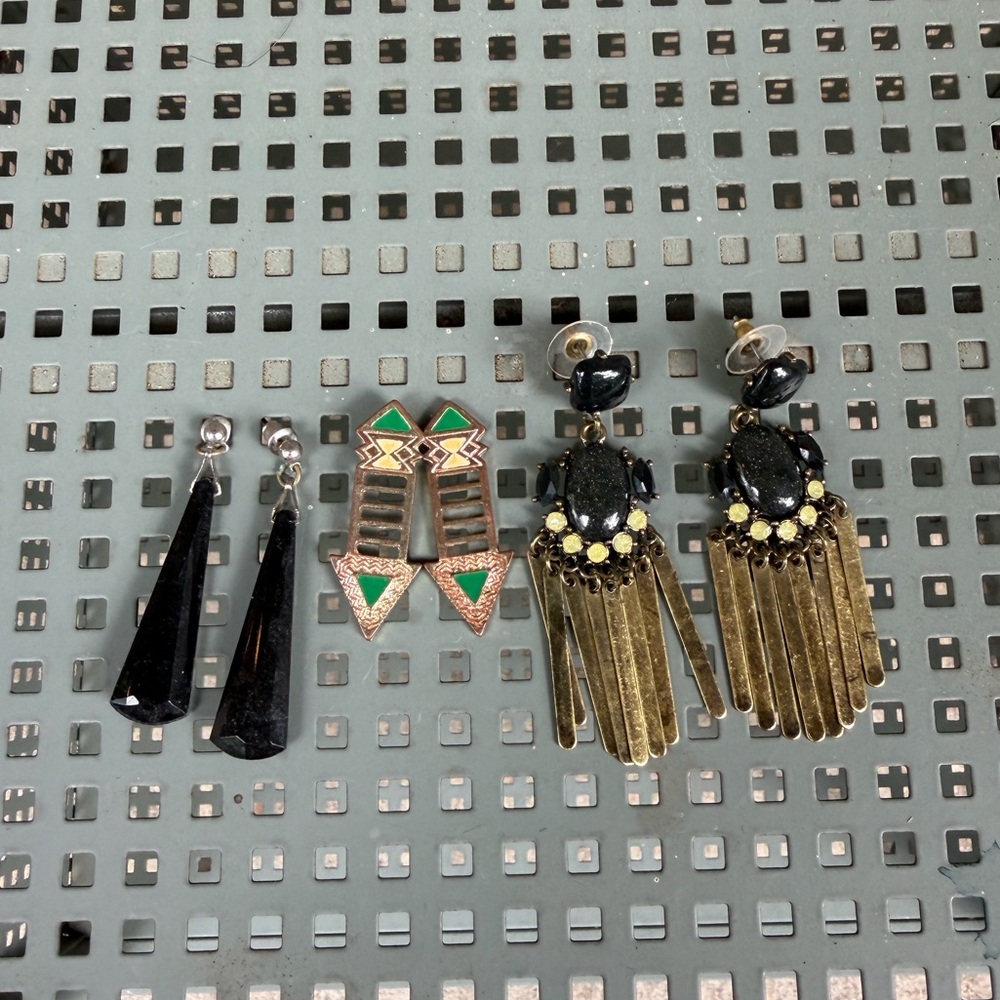 80’s Formal Glam Earrings Set